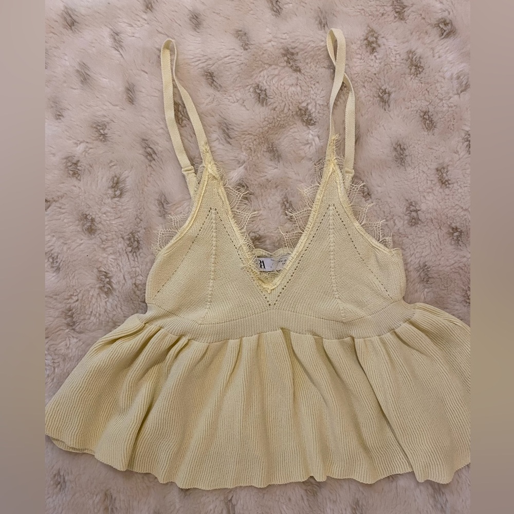 Knit camisole top